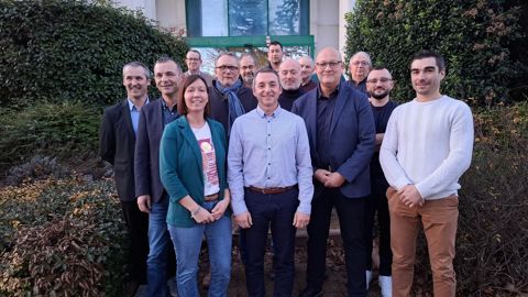 « Être transparent sur les chiffres et répondre à toutes les interrogations des adhérents, est essentiel », souligne le nouveau président de Dijon Céréales, Benoit Collardot, entouré de son conseil d’administration.