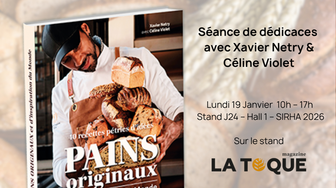 Des pains d’ici et d’ailleurs en dédicace au Sirha Bake & Snack - Sirha