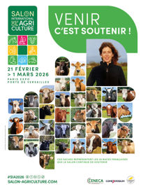 La nouvelle affiche du salon de l'agriculture