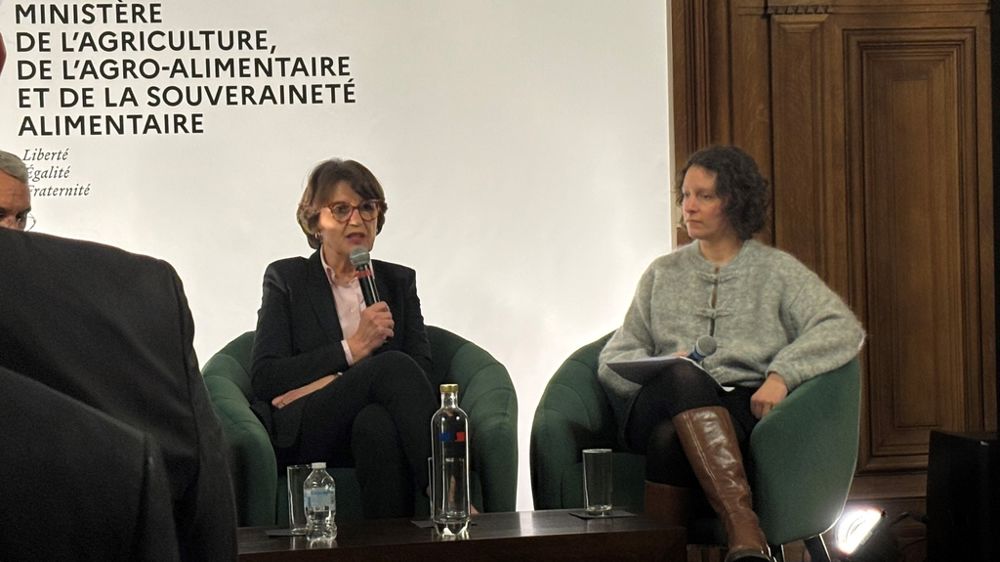 Annie Genevard lors de la remise du Grand Prix de l'Afja le 20 janvier.