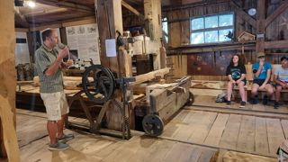 La scierie hydraulique du Lançoir est classée monument historique.