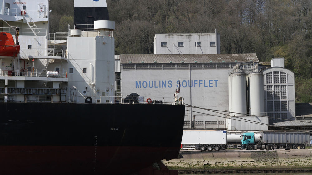 L’adhésion à la plate-forme SAI donne une dimension internationale claire à la démarche de Soufflet, présent à l’export, ici sur le port de Rouen, en Normandie.