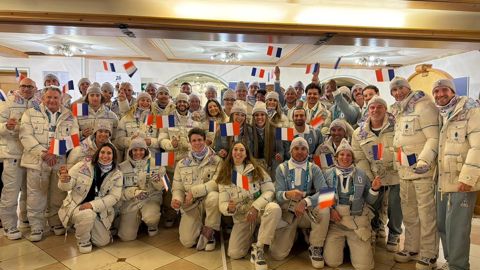 Dans la délégation françaises des Jeux olympiques d'hiver un snowboarder étudie actuellement dans un lycée agricole et trois skieurs sont  des anciens élèves de l'enseignement agricole