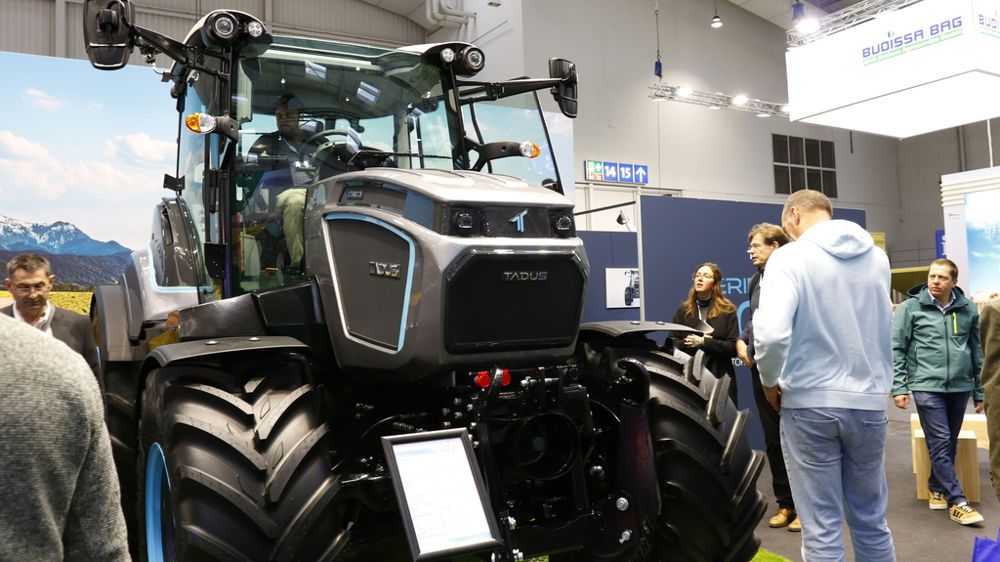 Tadus promet un tracteur électrique à la conception simplifiée