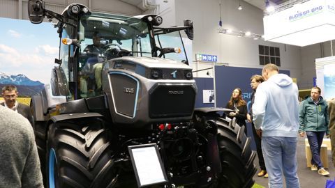 Tadus promet un tracteur électrique à la conception simplifiée