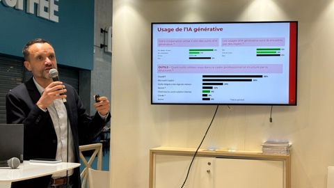 « L'IA n’est plus perçue comme quelque chose de bloquant, c’est donc très positif », soulignait Florent Varin, directeur de LCA Solutions +, lors de la présentation des résultats du deuxième baromètre de maturité IA, jeudi 26 février, au Sia.