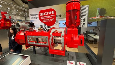 Le séparation de phase atteint un volume de 175 m3/h avec le XSplit XS30-80.