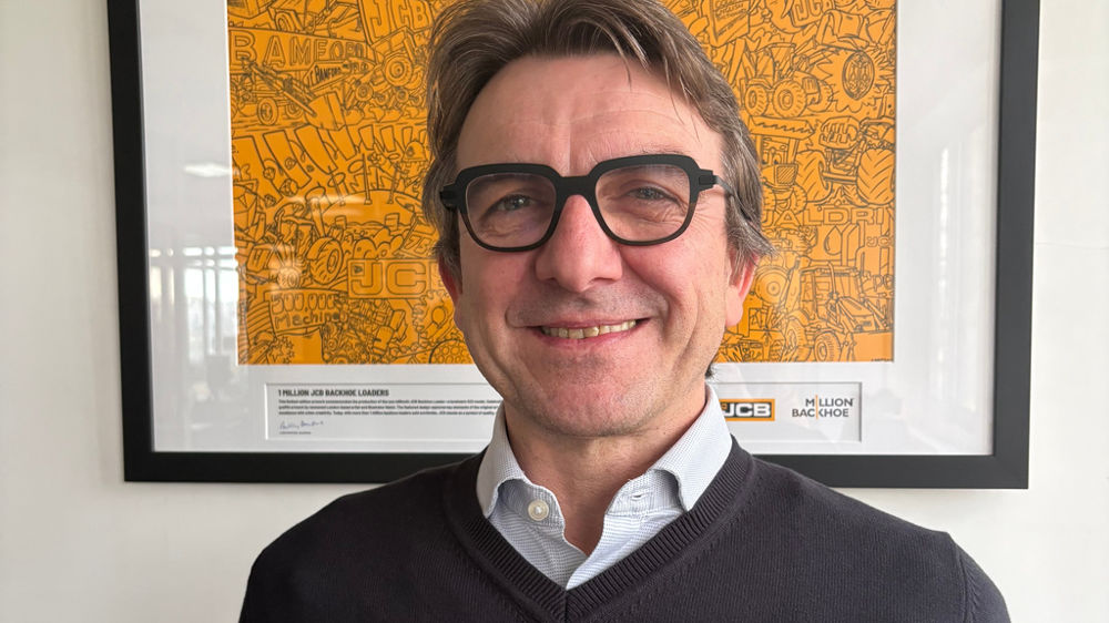 Frantz Perre, directeur service après-vente pièces et équipements de JCB France.