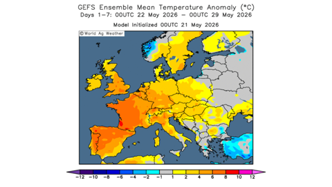La France va subir des températures anormalement élevées pour la période de l'année.