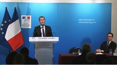 Guillaume Garot ministre de l'agroalimentaire. 