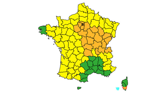 Vague de chaleur Météo France place 26 départements en vigilance — free download