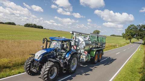 Tracteur de moins de 200 ch et tonne à lisier de 18 000 L à deux essieux : la co