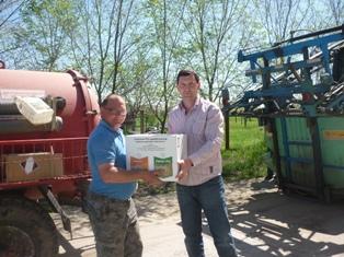 Zsombor Lestyán Goda, conseiller en protection des plantes en Hongrie.