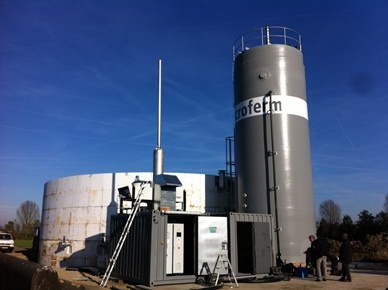 Microferm, unité méthanisation agricole pour lisier