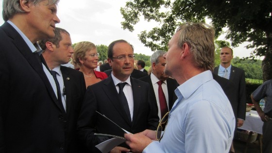 François Hollande, Stéphane Le Foll, Méthanisation