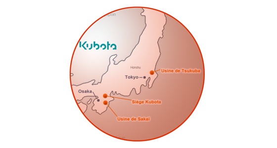 Kubota au Japon