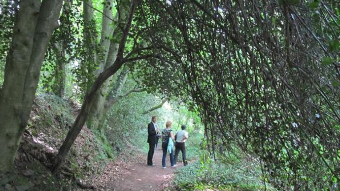 ©Odile Maillard Le site comprend une forêt, une futaie, une saulaie…