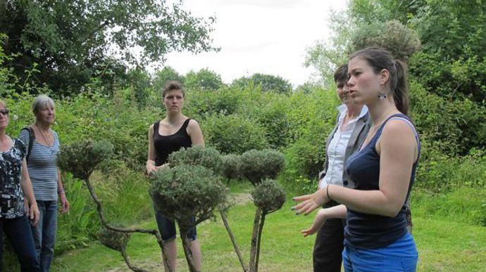 ©Odile Maillard Dans le jardin du 