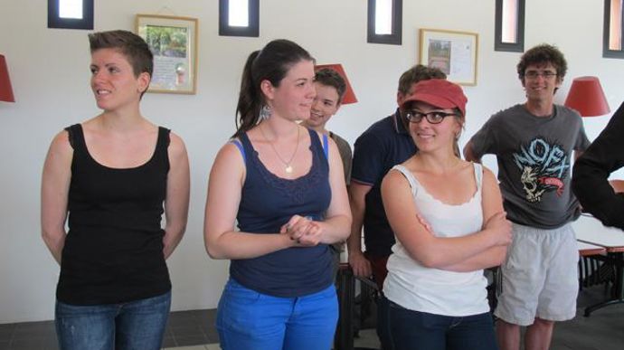 ©Odile Maillard Lors du prix AJJH, remis officiellement le 28 juin 2013, direction, enseignants, accompagnateurs et élèves ont été récompensés de leurs actions et de leurs engagements depuis 2004 dans le jardin en mouvement.