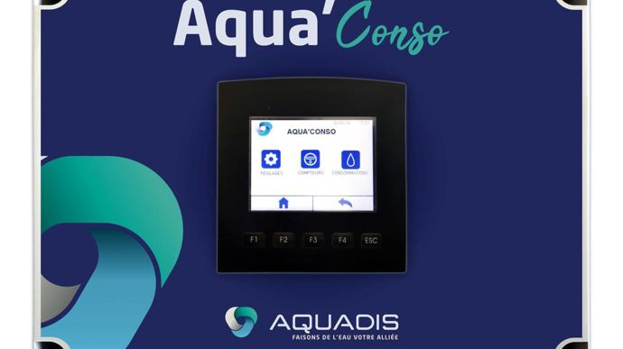 L’Aqua’conso d’Aquidis est récompensé d’une étoile. C’est un système d’enregistrement des consommations d’eau avec historique et alarme.