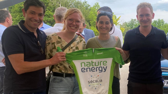 L'équipe danoise Nature Energy