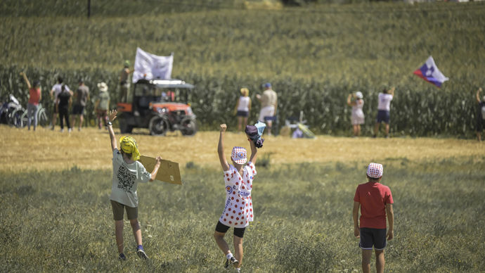 Jachère, orges, maïs : de quoi attendre le peloton enter Moûtiers et Bourg-en-Bresse le 20 juillet.