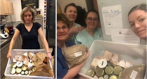 « Merci à nos soignants », une initiative qui vise à livrer aux services de réanimation des hôpitaux des produits fermiers le plus régulièrement possible. 